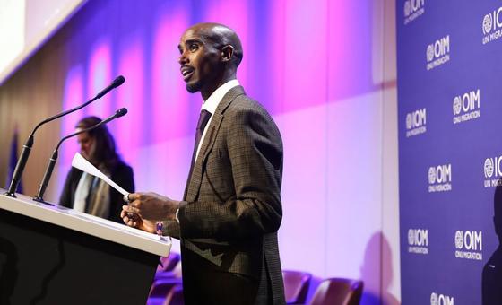 Le champion olympique Mo Farah nommé ambassadeur mondial des migrants par l'ONU